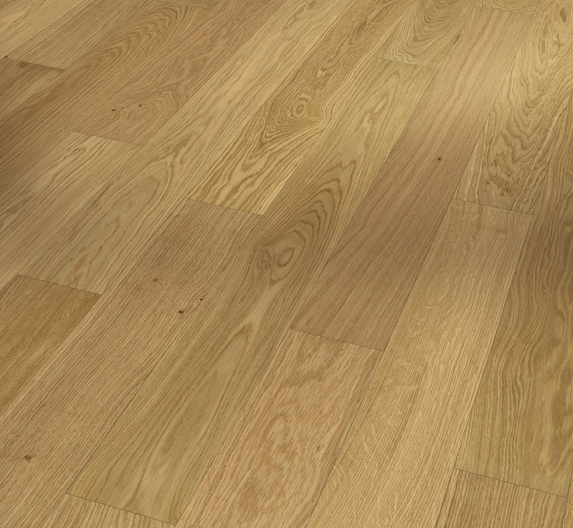 Parquet Contrecollé Huilé Chêne 117x12 cm