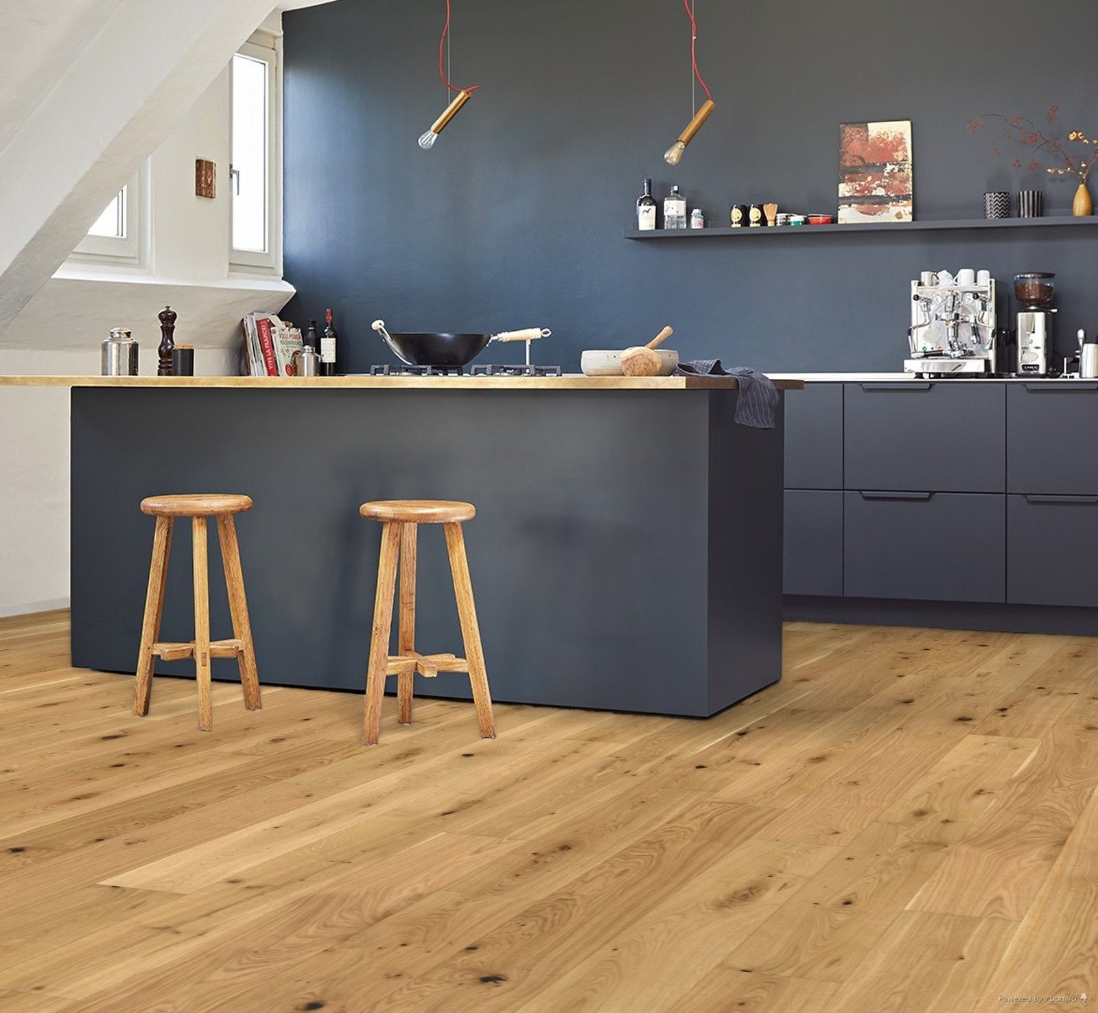 Parquet Contrecollé Huilé Chêne 220x18.5 cm 2