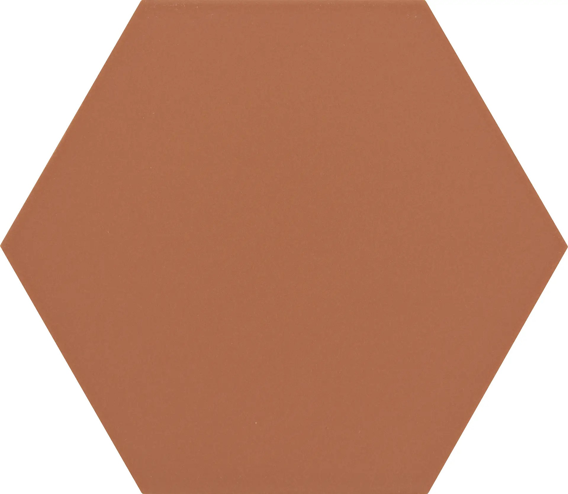 Carrelage Hexagonal Maril orange  14x16 cm