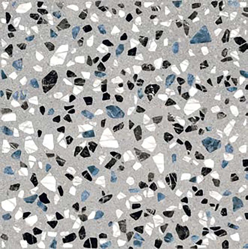 Carrelage Aspect terrazzo Dura gris 20x20 cm