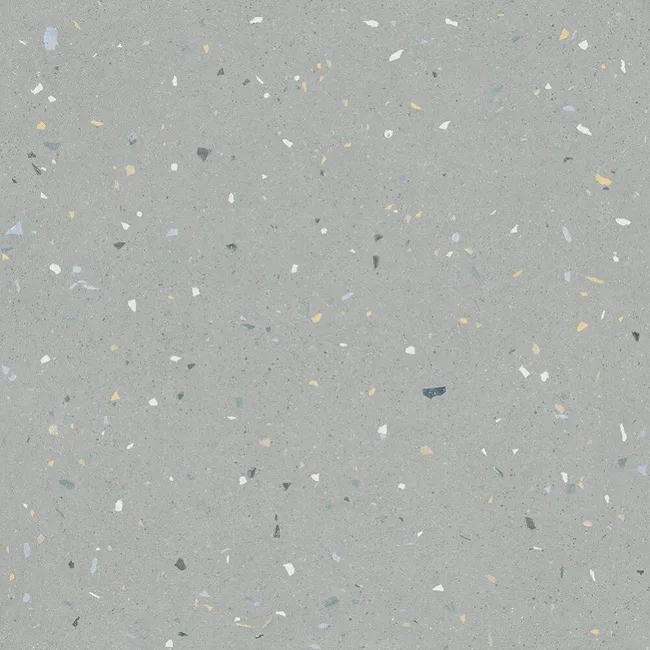 Carrelage Aspect terrazzo Aroma bleu 60x60 cm