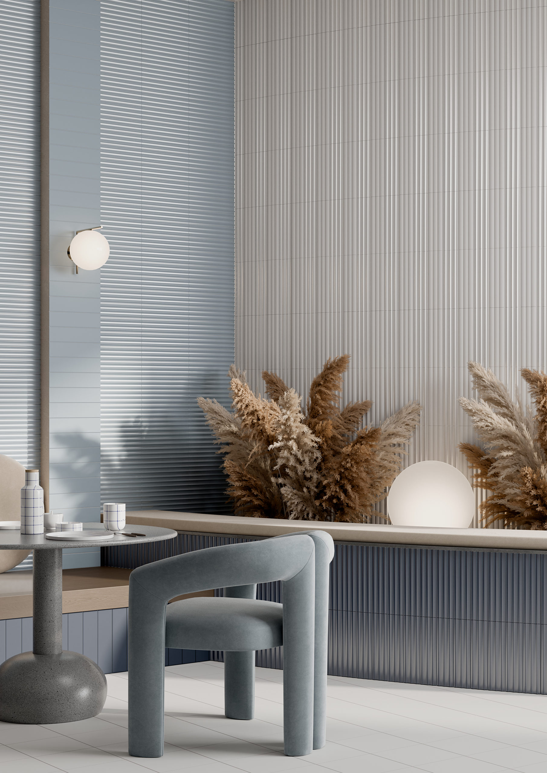 Carrelage Faïence murale Azura 7.5x30 3