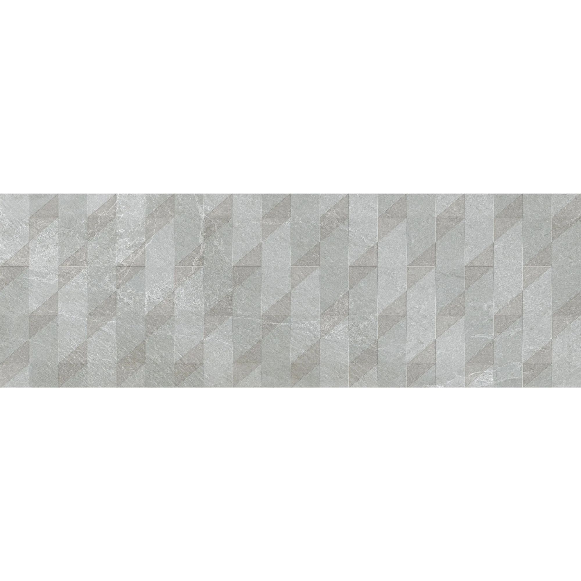 Carrelage faïences murales Ora gris METRIC mate 30x90 cm