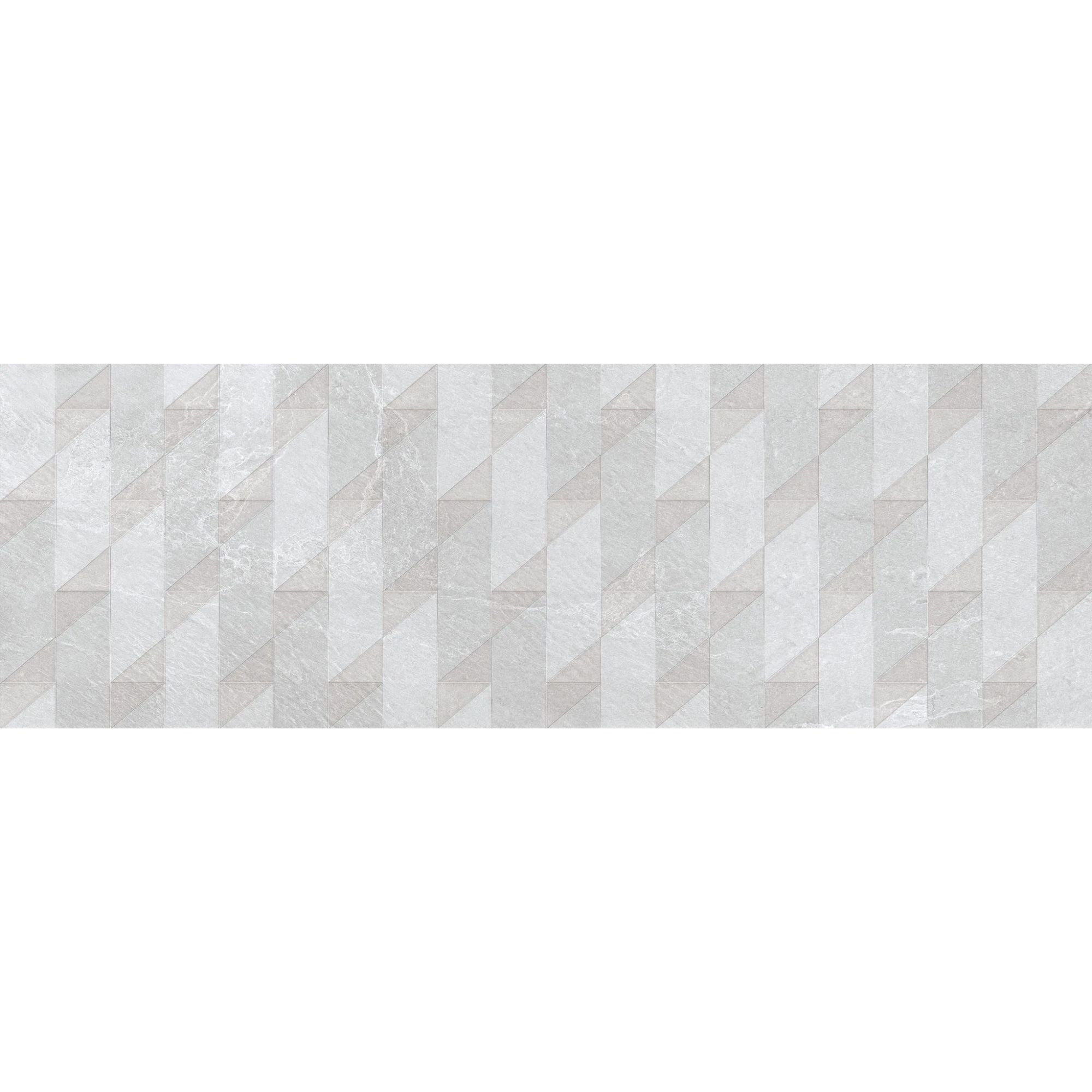 Carrelage faïences murales Ora blanc METRIC mate 30x90 cm